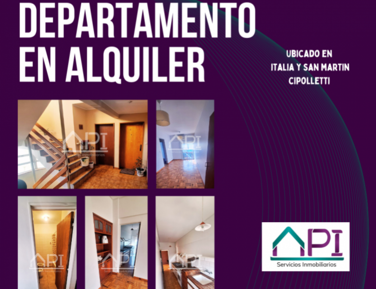 DEPARTAMENTO ITALIA Y SAN MARTIN CIPOLLETTI 