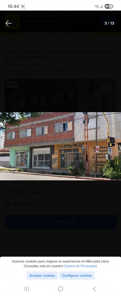 VENTA DE DPTOS, COMERCIOS Y COCHERAS, TODO EN UN SOLO BLOQUE