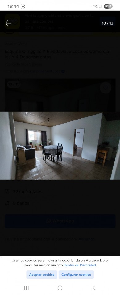 VENTA DE DPTOS, COMERCIOS Y COCHERAS, TODO EN UN SOLO BLOQUE