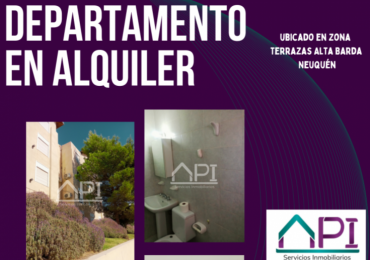 DEPARTAMENTO TERRAZAS ALTA BARDA, NQN 